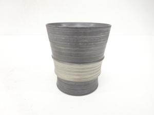 銀彩　湯呑(保護箱付)